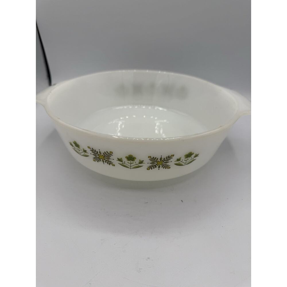 Vintage Anchor Hocking Fire King 2 Quart Dish, Meadow Green